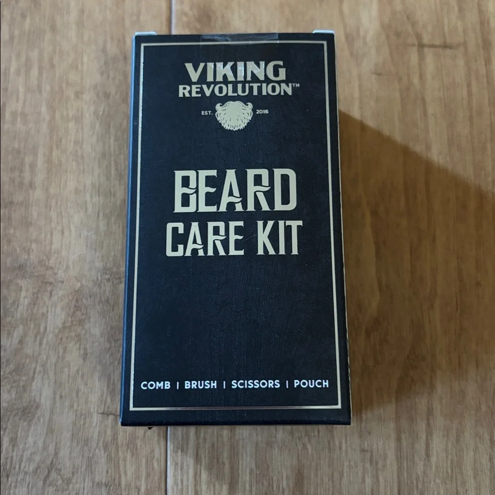 Viking Revolution | Men’s Beard Care Kit Gift Travel Barber 2 Boxes Self Care Av